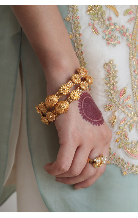 Fibha (Round Charms Bangle) 